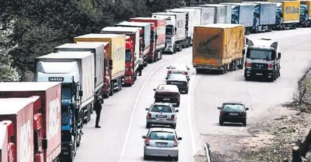 Yunanistan grevi İpsala’yı kilitledi: TIR geçişi durdu