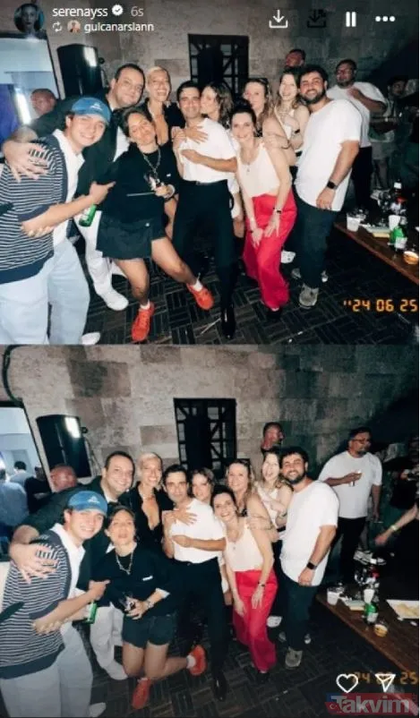 Serenay Sarıkaya ile Mert Demir dudak dudağa yakalandı! Sosyal medya ikna olmadı! Serenay cephesinden yeni hamle geldi - 10