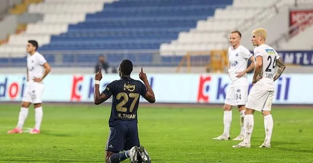 Kasımpaşa’ya 2 gol atarak galibiyeti getiren Fenerbahçeli Mame Thiam: Elhamdülillah