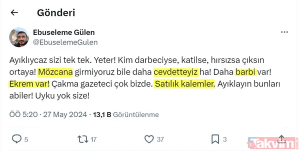 FETÖ'nün yeğeninden olay itiraf cinsel ifşaat! Pedofili Cevdet Türkyolu i**e Ekrem Dumanlı, BDSM sapıklığı | Himmet paralarıyla içkili alem - 14