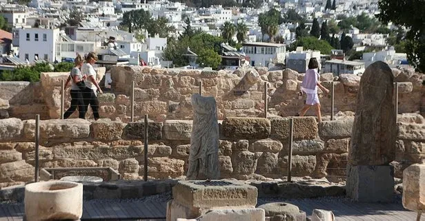 Bodrum Kalesi turist akınına uğradı! Çalışmalar 2017’de başlamıştı