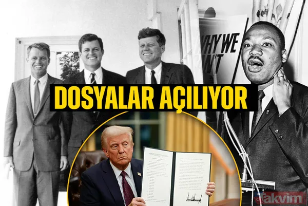 Trump imzayı attı dosyalar açılıyor! ABD tarihinin en önemli 3 suikastı: John F. Kennedy, Robert F. Kennedy, Martin Luther King Jr… - 1