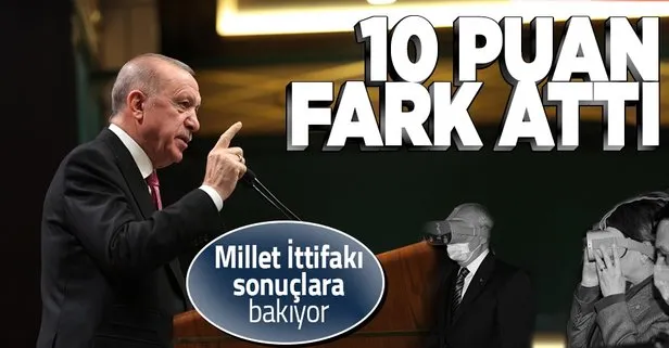 SON DAKİKA: Başkan Recep Tayyip Erdoğan’ın faiz düşürme kararına halktan destek! Cumhur İttifakı Millet İttifakı’na 10 puan fark attı