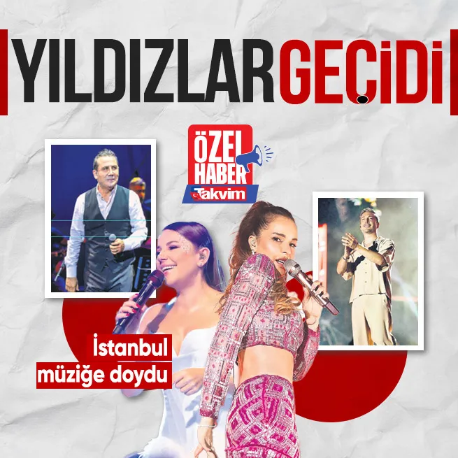 İstanbul Kültür Yolu Festivali sahnelerin yıldız isimlerini Galataportta seyircilerle buluşturdu! İstanbul müziğe doydu...