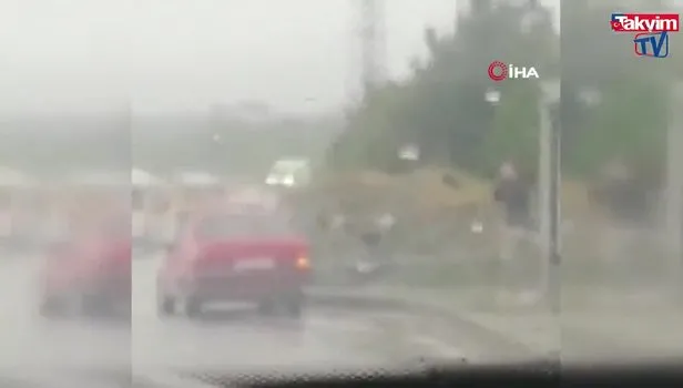 Otoyol kenarında uyuşturucu satışına polisten suçüstü