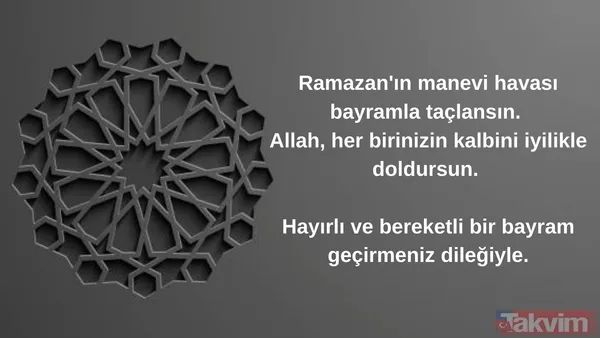 RAMAZAN BAYRAMI MESAJLARI | 2026 “Hayırlı bayramlar” resimli, dualı, hadisli, kısa ve anlamlı bayram sözleri - 6