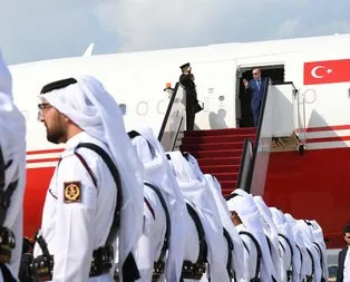 Başkan Erdoğan, Katar Emiri Şeyh Temim Bin Hamed Al Sani ile görüştü