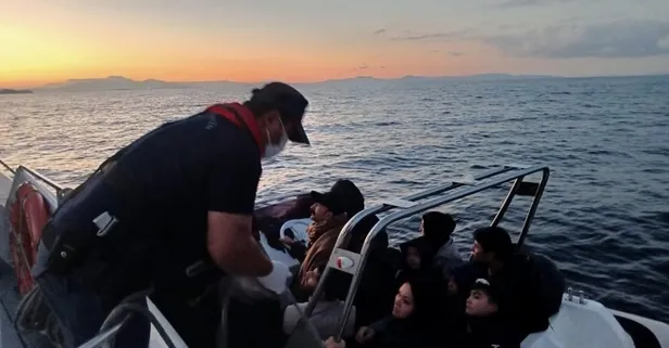 İzmir'de düzensiz göçmen operasyonu! 72'si yakalandı 31'i kurtarıldı!