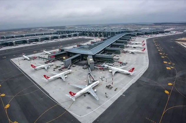 İstanbul Havalimanı’ndan 100 bininci uçuş