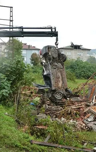 Ordu'da takla atan otomobildeki kadın öldü, sürücü yaralandı
