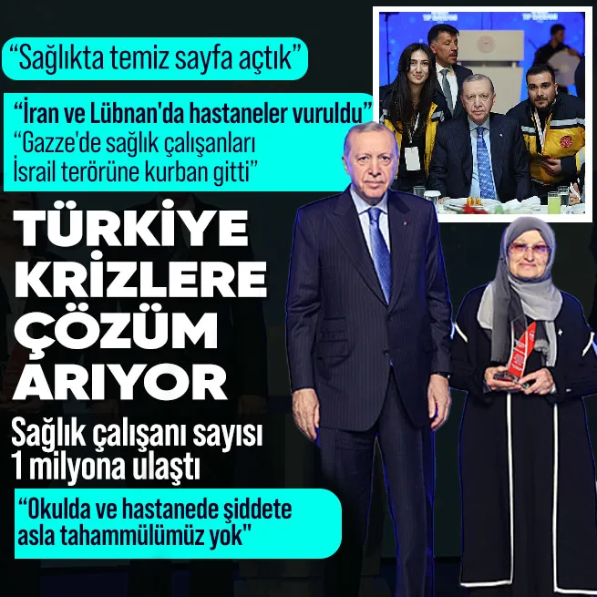 Başkan Erdoğan’dan İsrail saldırılarına tepki: 1700 sağlık çalışanı İsrail terörünün kurbanı oldu