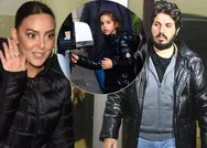 Ebru Gündeş kızı Alarayı da aldı gitti! Hadisenin Ebru Gündeşin eşi Reza Zarrab ile yasak aşk yaşadığı iddia edilmişti...