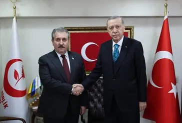 Başkan Erdoğan’dan BBP’ye ziyaret