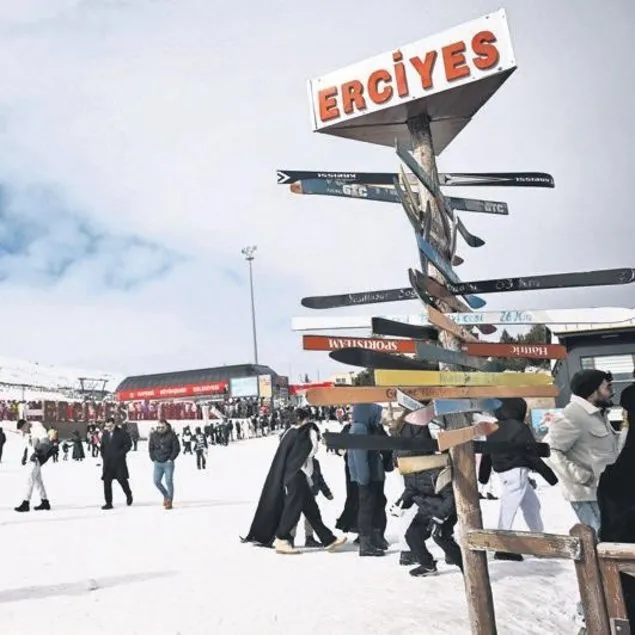 İskandinavlar kayağa geliyor
