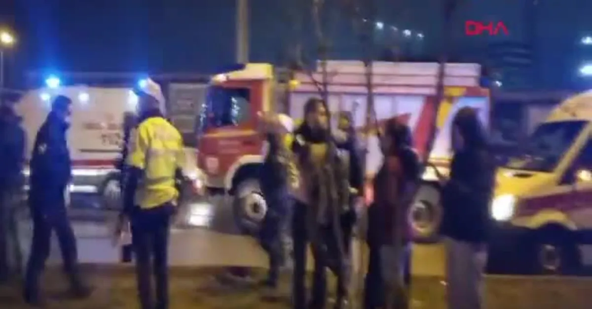 Son dakika: Ankara’da EGO otobüsü devrildi