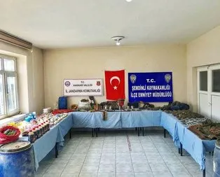 Hakkari’de çok sayıda silah ve mühimmat ele geçirildi