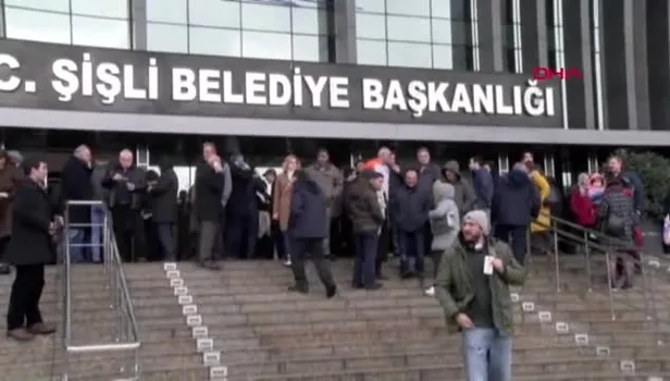 Son dakika:  Şişli Belediye binasında yangın