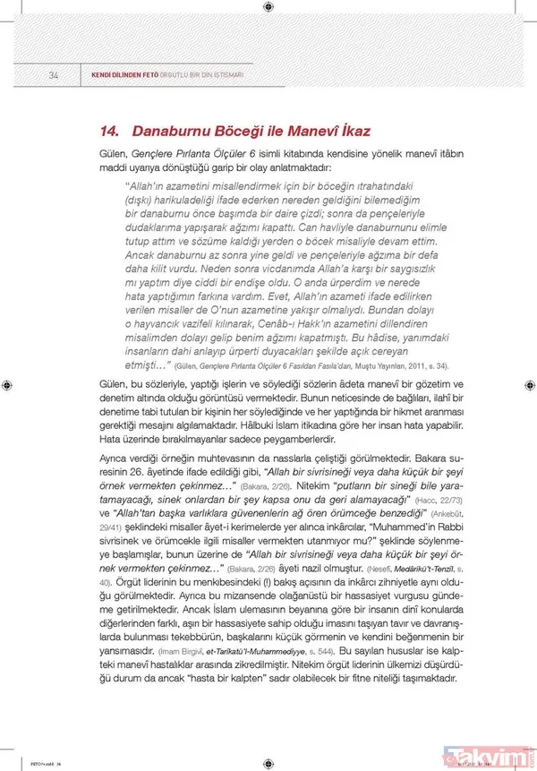 Mehmet Görmez Diyanet'in FETÖ raporunu açıkladı - 32