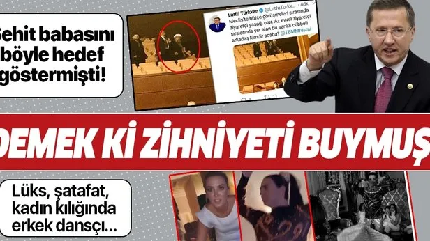 Şehit babasının sarık ve cübbesini eleştiren Lütfü Türkkanın kızından köşkte lüks noel partisi!