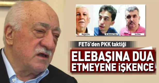 Elebaşına dua etmeyene işkence!