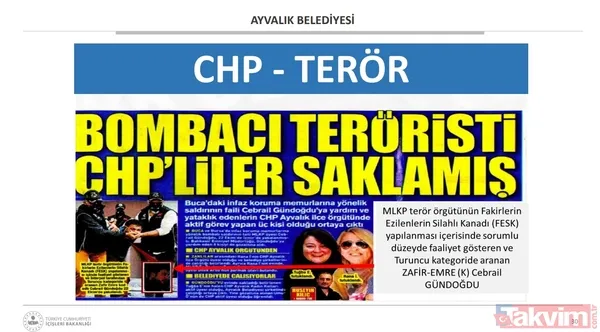 Belediyelerde CHP-HDPKK kirli işbirliği! Bakan Soylu: İBB'de 1668 kişinin terör iltisakı tespit edildi - 28