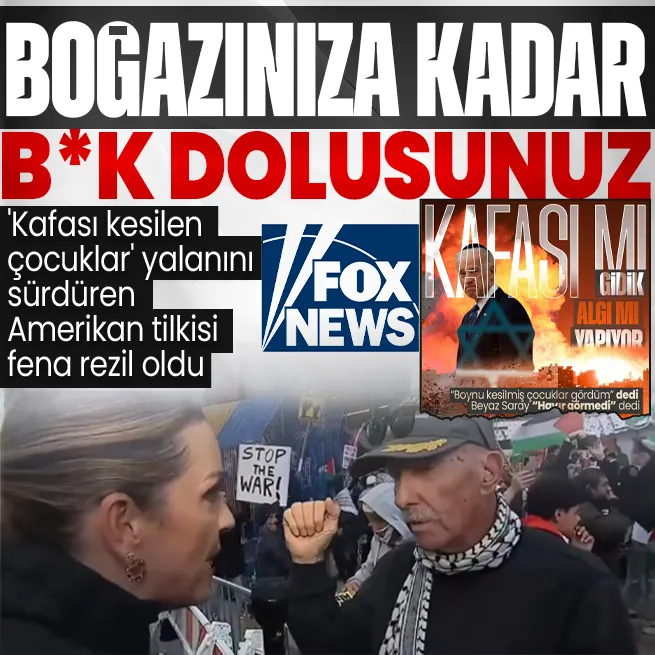 Kafası kesilen çocuklar yalanı üzerinden kirli algı operasyonu yürüten Amerikan tilkisi FOX rezil oldu