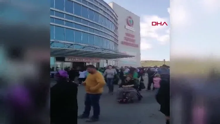 Manisa Soma Devlet Hastanesi'nde yangın! Hastalar tahliye edildi