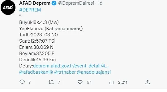 son-dakika-kahramanmarasta-43-buyuklugunde-deprem-1679307497764.jpg Son dakika: Kahramanmaraş’ta 4,3 büyüklüğünde deprem!-2