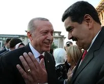 Maduro: Türkiye Venezuela’yı her koşulda destekledi