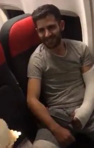 Türk Hava Yolları'ndan İdlib gazisi Yusuf Taha Hanözü'ne doğum günü sürprizi