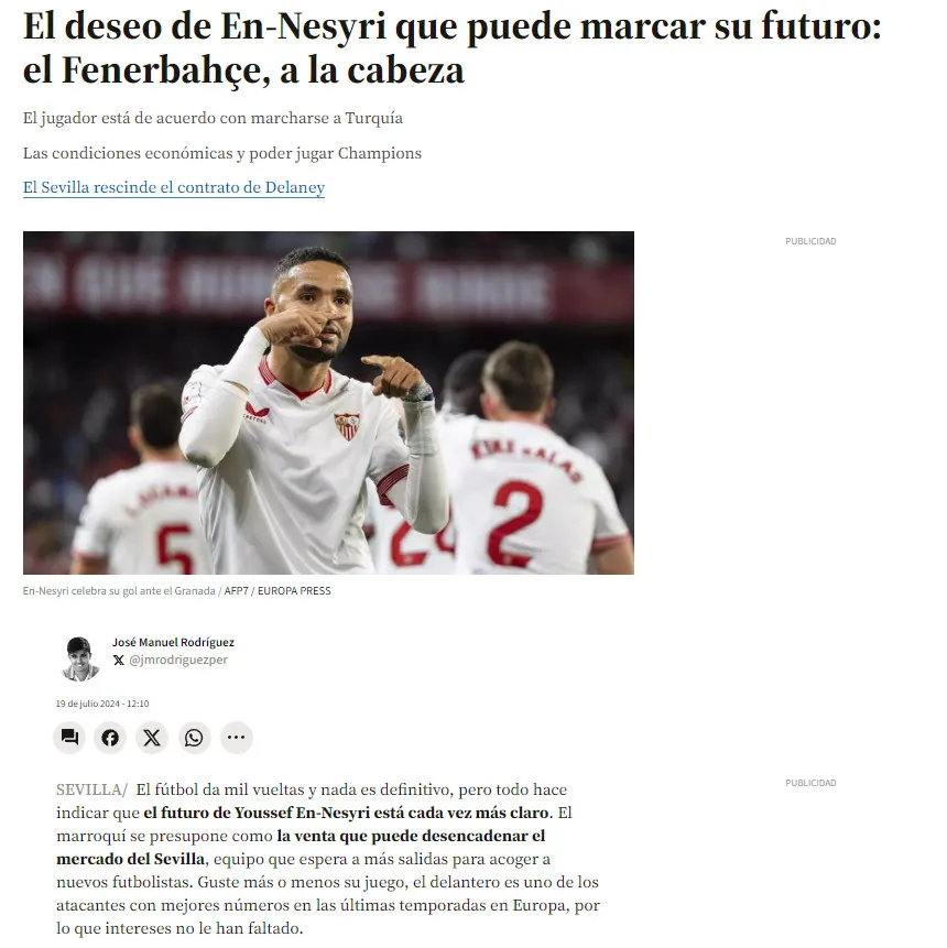 Fenerbahçe En Nesyri transferini bitirdi: Resmi anlaşma tamam! İşte ödenecek rakam - 13