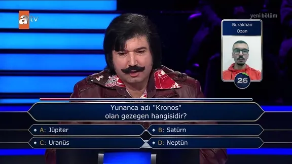 Yunanca adı "Kronos" olan gezegen hangisidir?