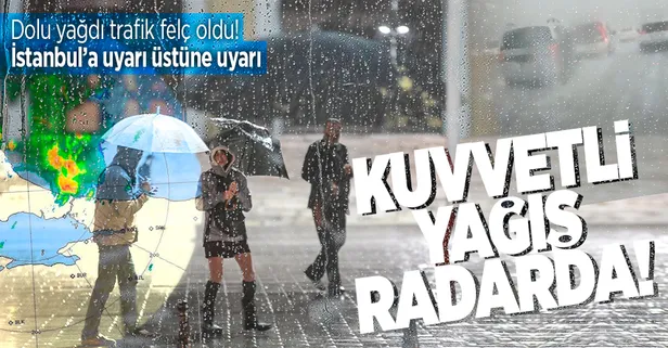 HAVA DURUMU | Meteorolojiden 11 il için sarı kodlu uyarı! İstanbul için sağanak alarmı verildi