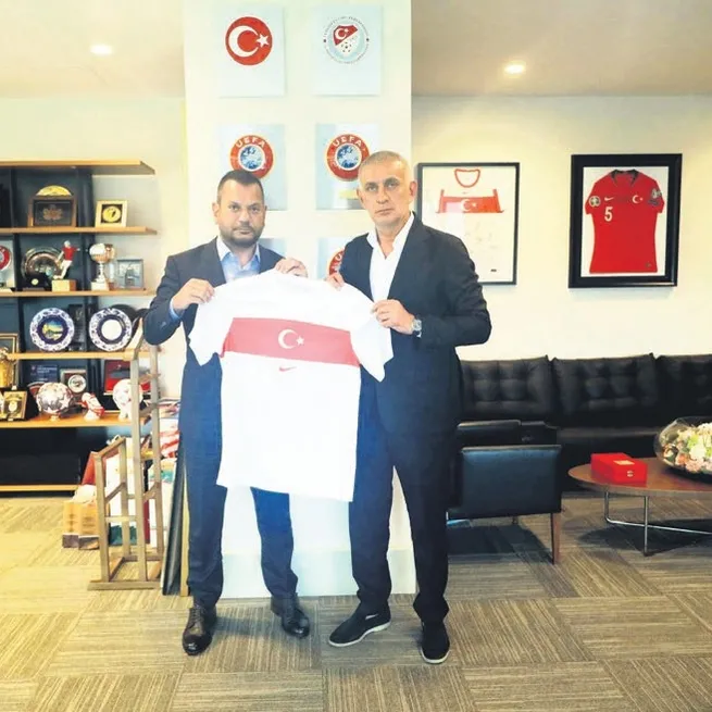 Doğan TFF’yi ziyaret etti