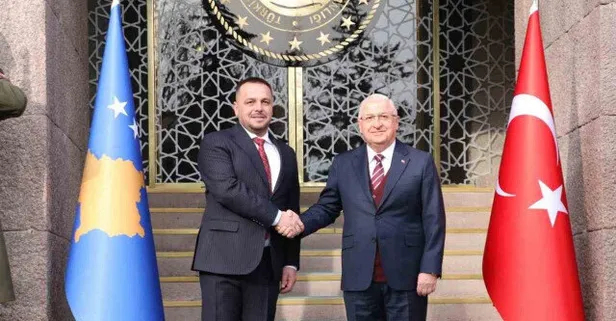 Bakan Güler Kosovalı mevkidaşı ile bir araya geldi