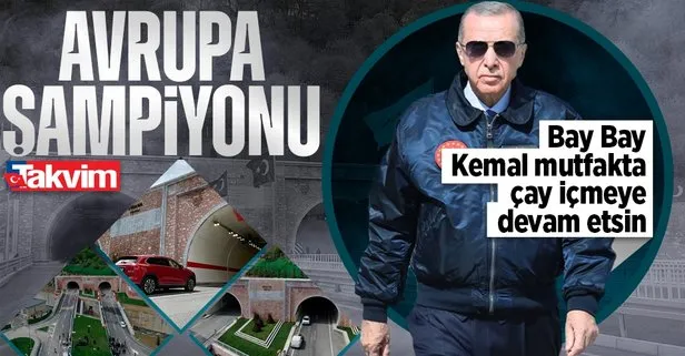 Başkan Erdoğan’dan Kılıçdaroğlu’na ders: Kemal bey mutfakta çay içerek şampiyonlar ligi vizesi alınmaz