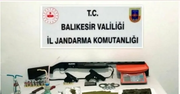 Balıkesir ve Çanakkale’de uyuşturucu operasyonu!