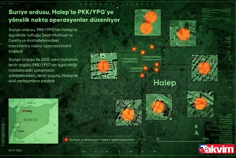 CANLI | Terör örgütü SDG'ye operasyon! Suriye ordusu harekata başladı: Paçavraları ayaklar altına alındı-1