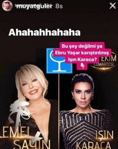 isin karaca ve seren serengil birbirine girdi takvim