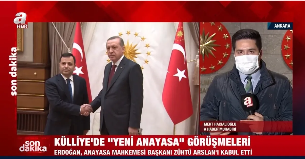 Başkan Erdoğan Anayasa Mahkemesi Başkanı Zühtü Arslan ile ne konuştu?