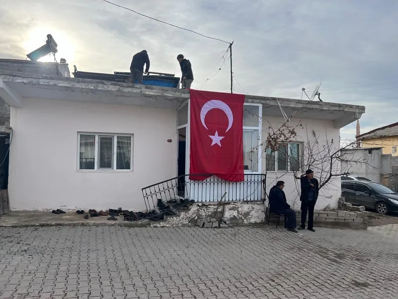 Şehit Astsubay Kıdemli Çavuş Hüseyin İpek'in baba ocağı (DHA)