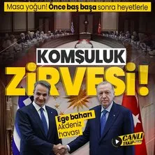 Başkan Erdoğan ve Miçotakis’ten ortak açıklamalar! Aramızda çözemeyeceğiz sorun yok mesajı | Yunan’a ’Hamas’ ve ’Kariye’ ayarı