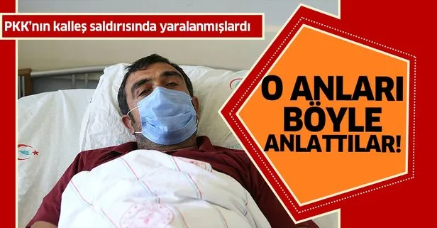 Van’da eli kanlı terör örgütü PKK’nın kalleş saldırısı ile yaralanmışlardı! İşçiler saldırı anını anlattı