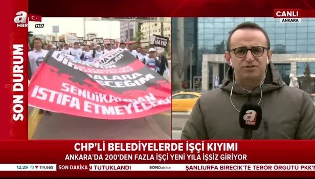 CHP'li belediyelerde işçi kıyımı! Yeni yıla işsiz girecekler