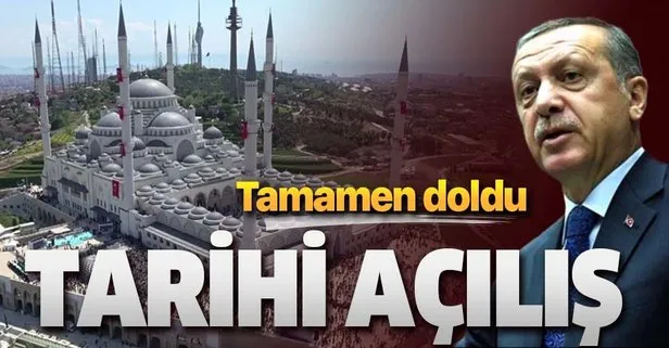 Başkan Erdoğan, Büyük Çamlıca Camii’nin açılışını gerçekleştirdi