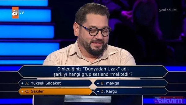 Kenan İmirzalıoğlu'nun sunduğu Kim Milyoner Olmak İster'de yarışmacı 'şov başlıyor' diyerek stüdyoyu kırdı geçirdi! - 34