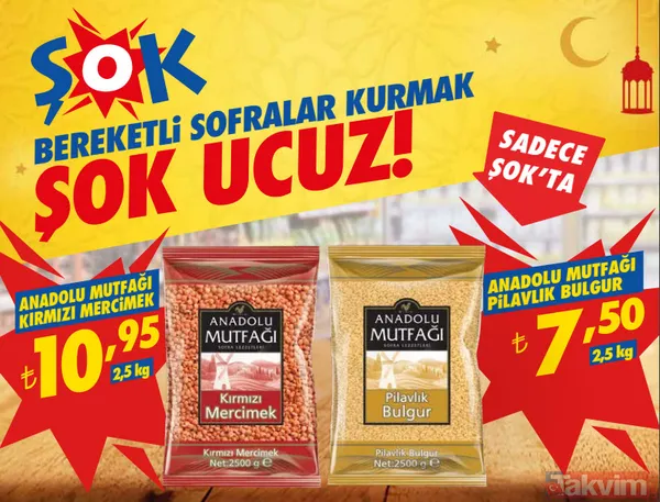 Haftanın ŞOK market indirimleri: 1-7 Mayıs ŞOK aktüel ürünler listesinde Ramazan ayına özel sürpriz ürünler - 2