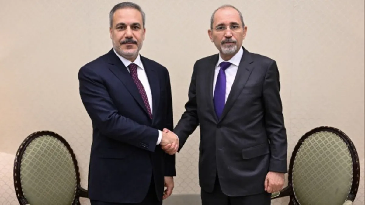 Dışişleri Bakanı Hakan Fidan, Ürdünlü Mevkidaşı ile Bölgedeki Gelişmeleri Görüştü