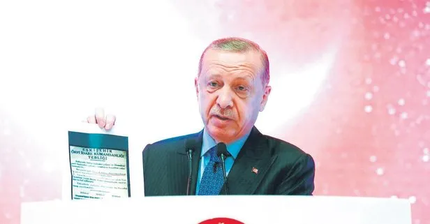 Başkan Erdoğan Demokrasi ve Özgürlükler Adası’ndan Kılıçdaroğlu’na ayar verdi: Efendileriyle mücadele ediyoruz