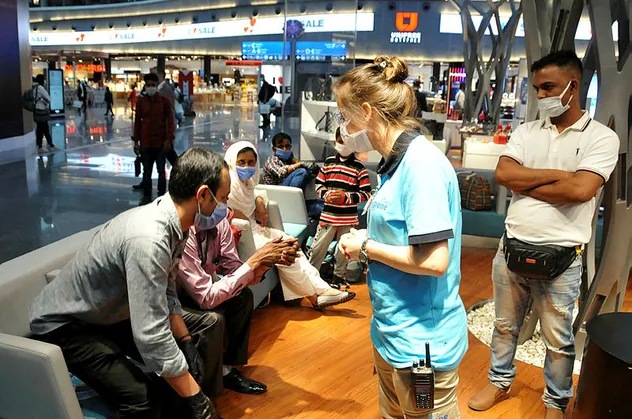 İstanbul Havalimanı'nda koronavirüs denetimi